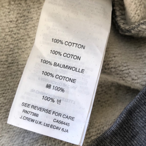 J CREW Embroidered flower sweatshirt, NWT - Picture 8 of 9